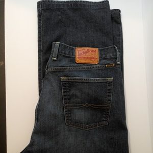 Lucky Brand Jeans 38 Short Inseam Dark Wash